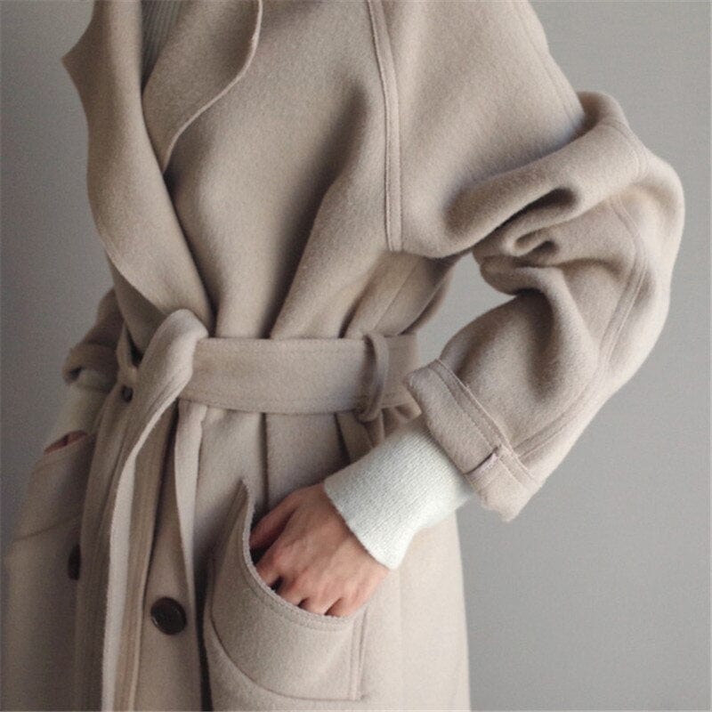 Evelyn™ - Wool Tailored Coat