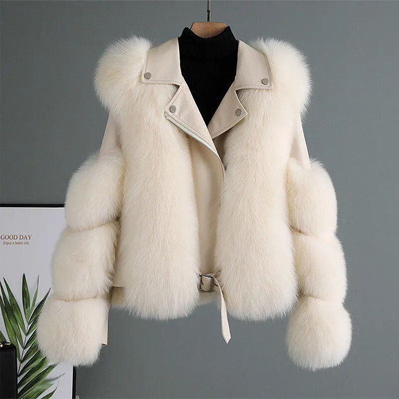 Heather™ - Luxury Faux Fur Jacket