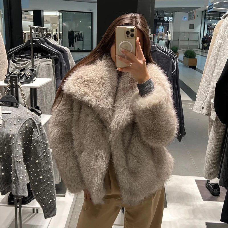 Fluffy™ - Faux Fur Coat