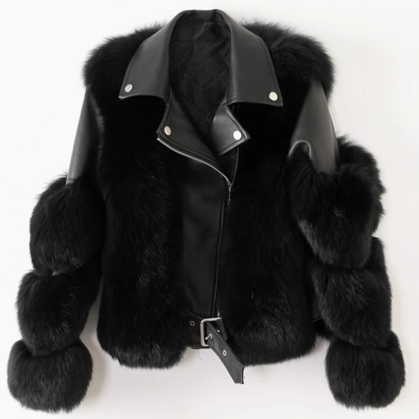 Heather™ - Luxury Faux Fur Jacket