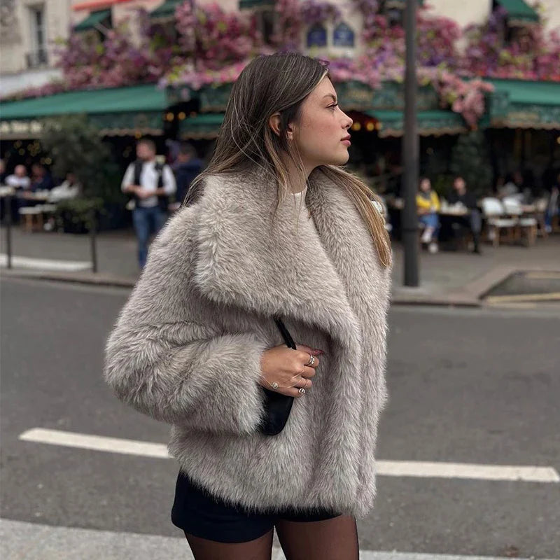 Fluffy™ - Faux Fur Coat