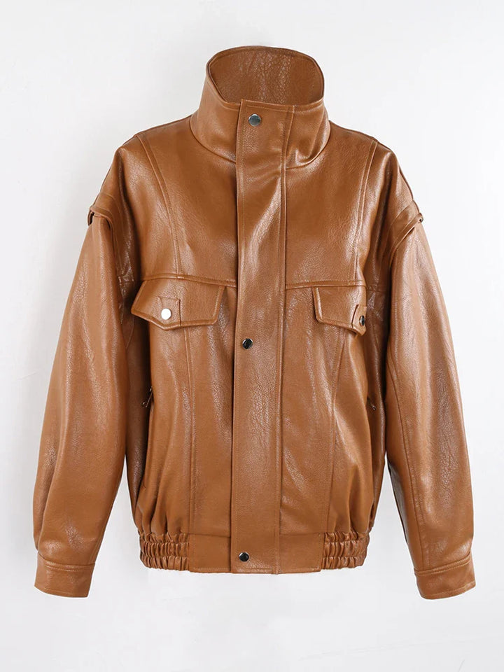 Andrea™ - Vegan Leather Jacket