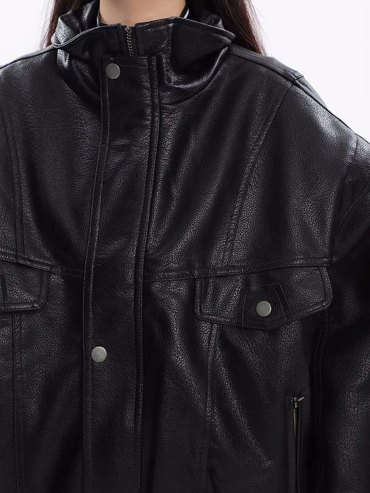 Andrea™ - Vegan Leather Jacket