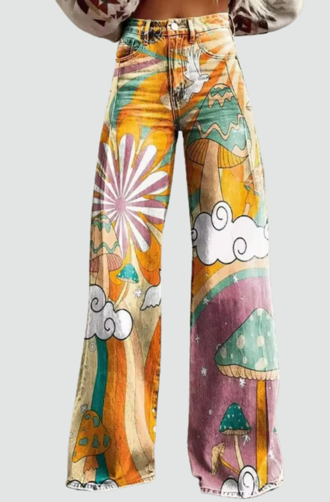 Daniela™ - Boho Vintage Wide-Leg Pants