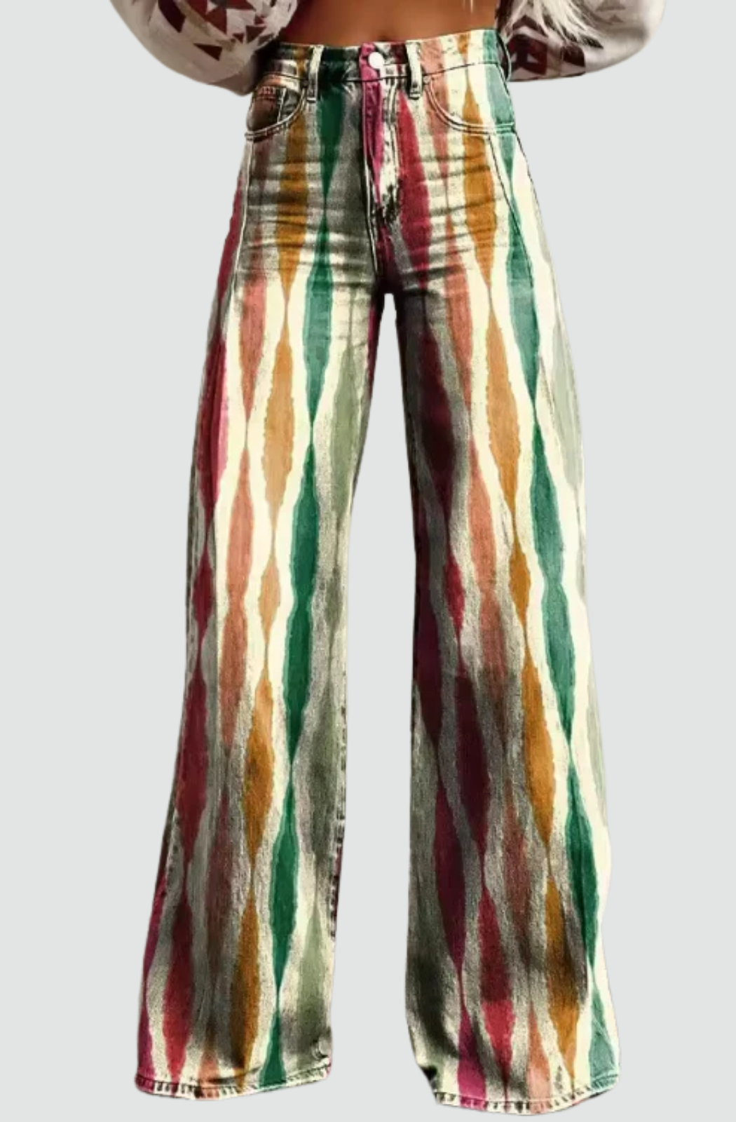 Lucia™ - Boho Wide-Leg Vintage Pants