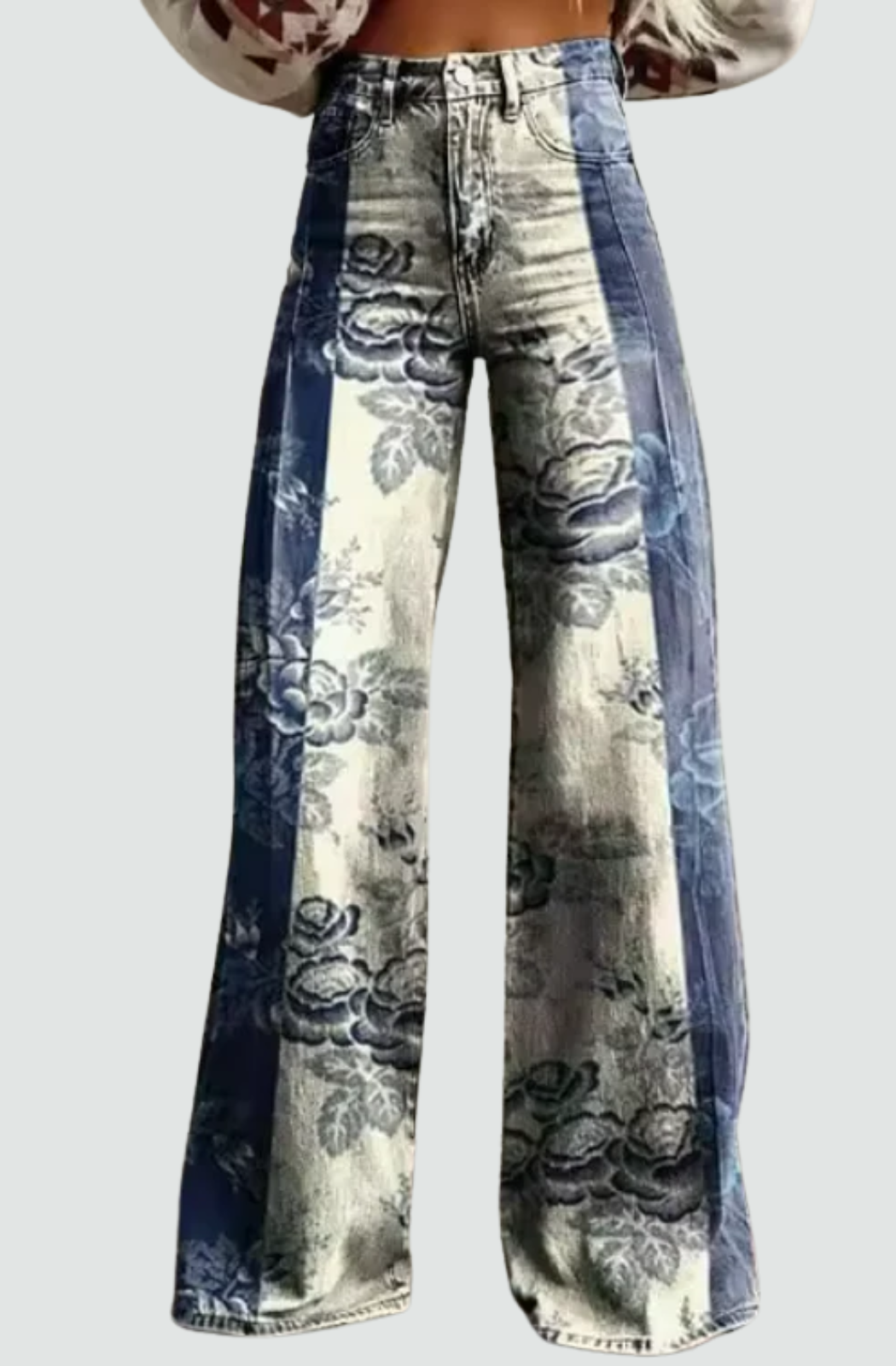 Mia™ - Boho Vintage Wide-Leg Pants