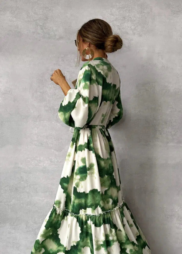 Emerald™ - Long Sleeve Maxi Dress