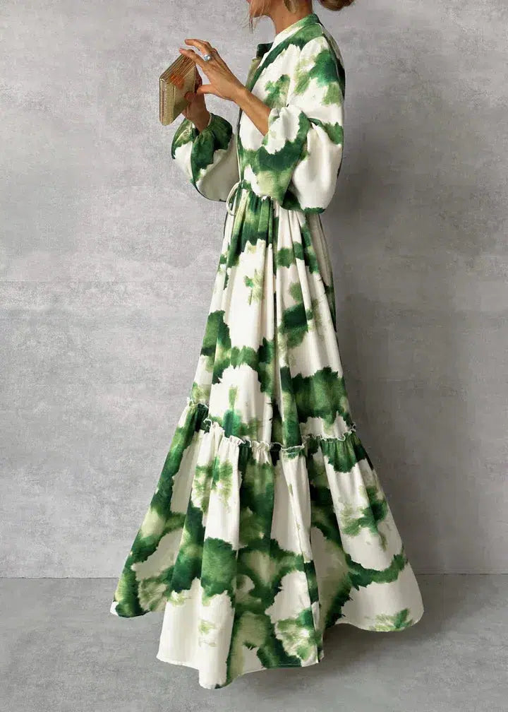 Emerald™ - Long Sleeve Maxi Dress