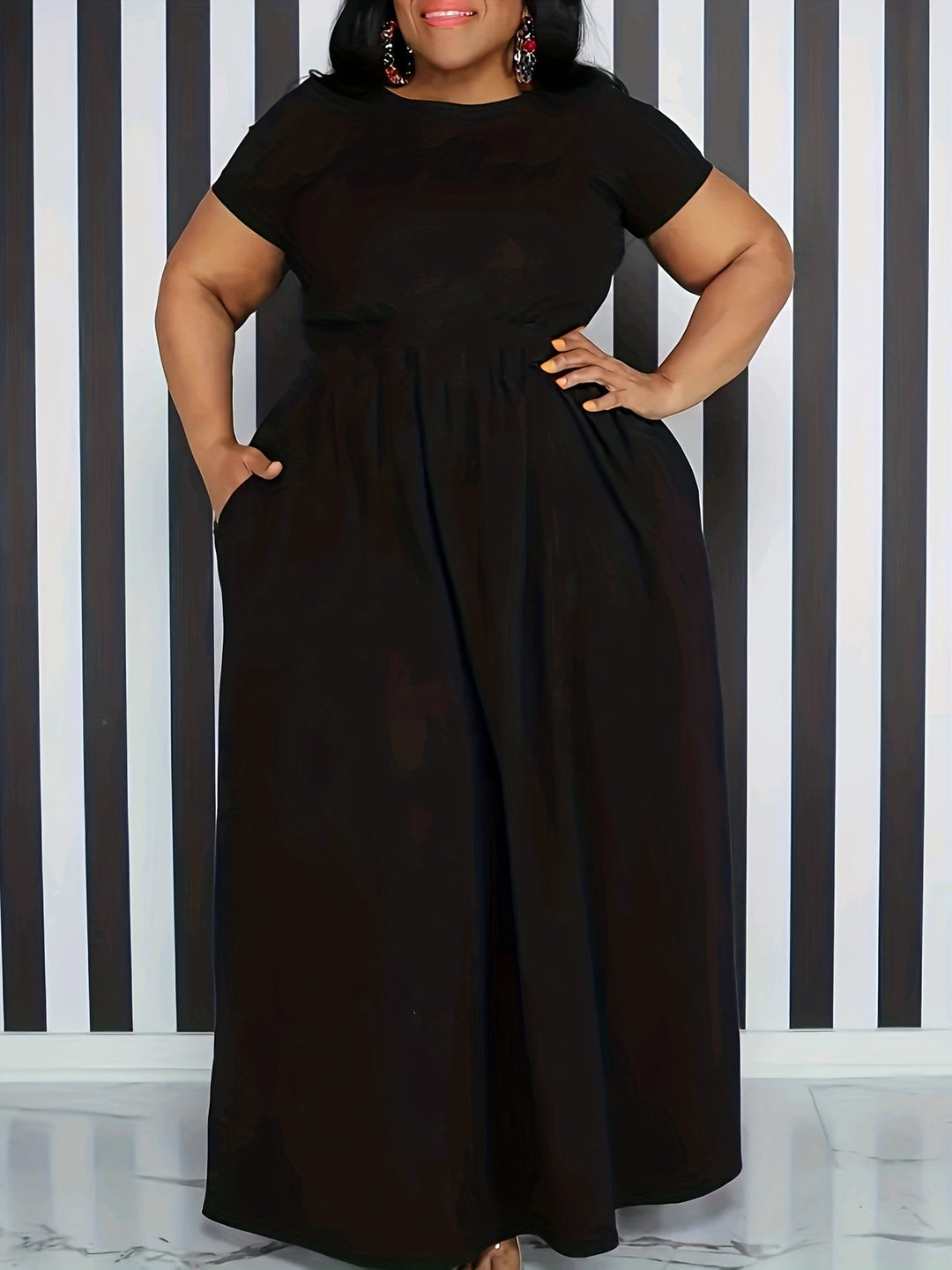 Kristina™ - Plus Size Basic Dress