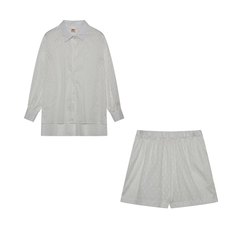 Lowen™ - Chic Breezy Shirt & Shorts Set