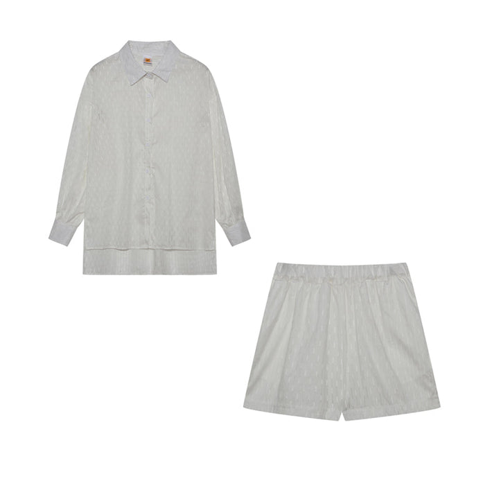 Lowen™ - Chic Breezy Shirt & Shorts Set