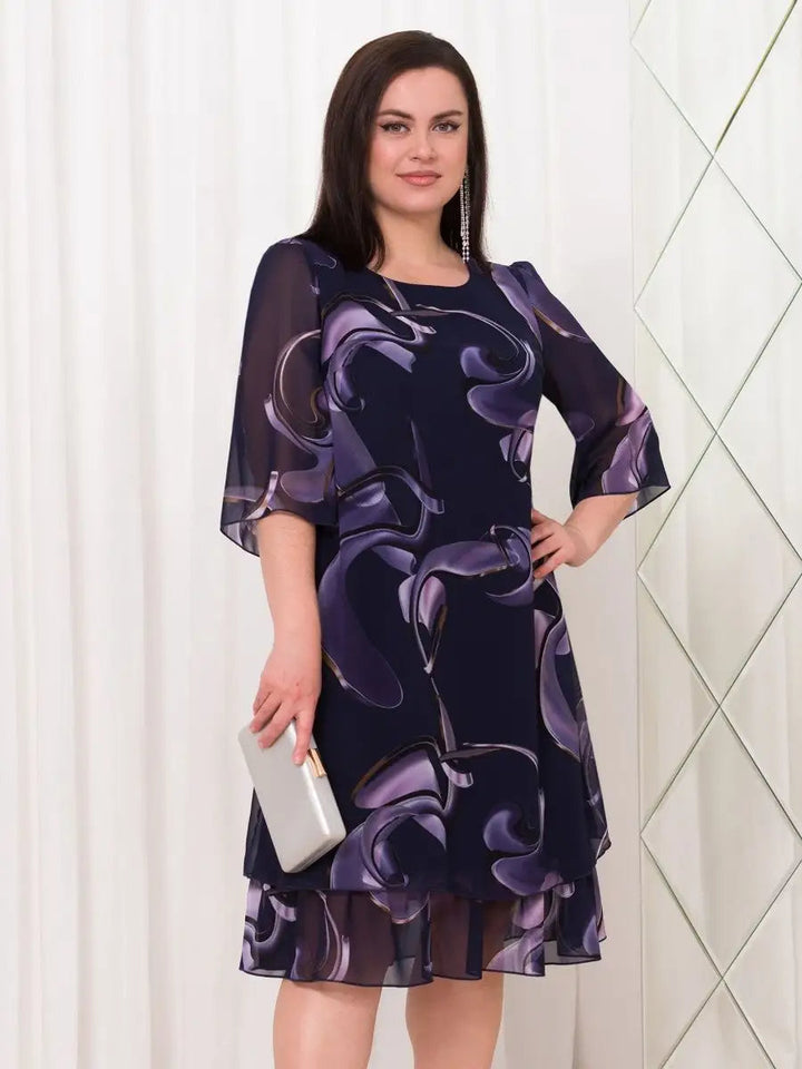 Harper™ - Plus Size Swirl Dress