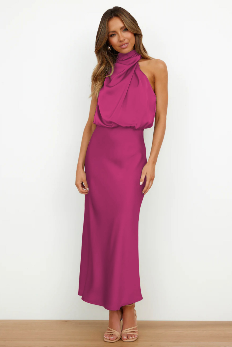 Madelyn™ - Elegant One-Shoulder Midi Dress