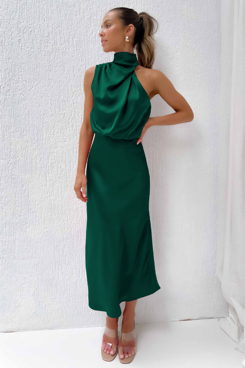 Madelyn™ - Elegant One-Shoulder Midi Dress