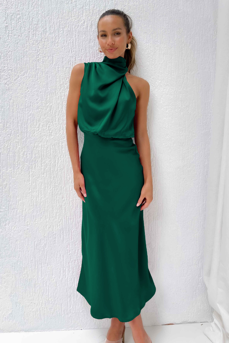 Madelyn™ - Elegant One-Shoulder Midi Dress