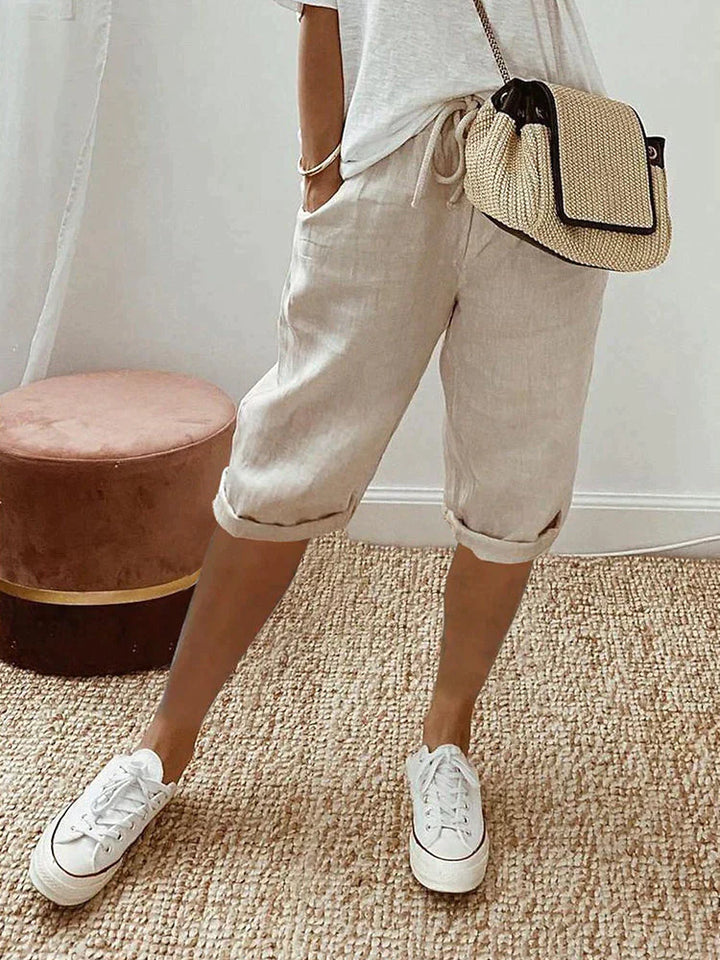 Emma™ - Relaxed Cotton-Linen Pants