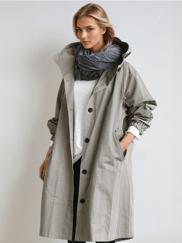 Luna™ | Die Stylische Oversize-Regenjacke