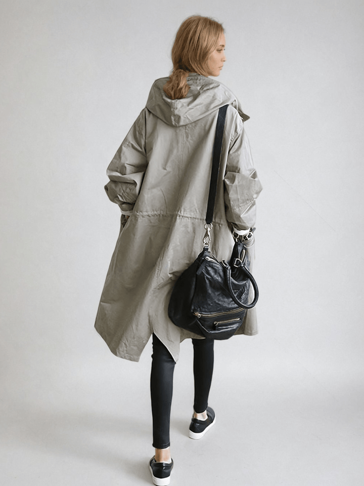 Luna™ | Die Stylische Oversize-Regenjacke