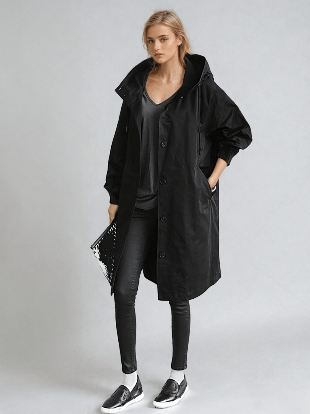 Luna™ | Die Stylische Oversize-Regenjacke