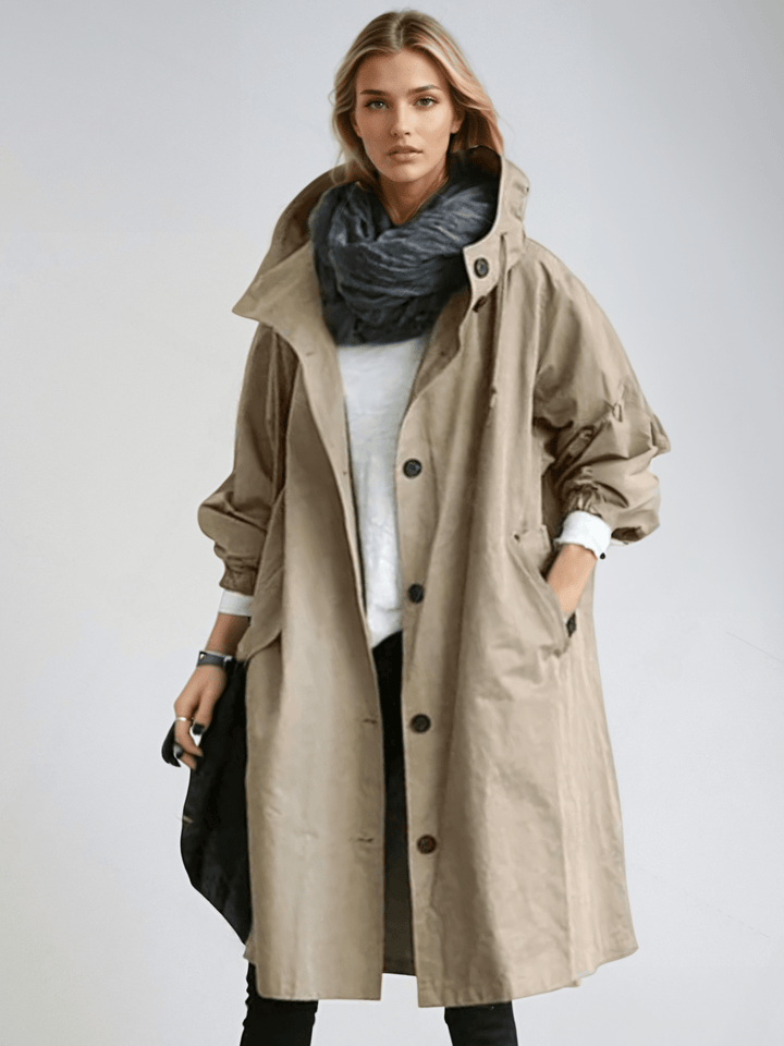 Luna™ | Die Stylische Oversize-Regenjacke