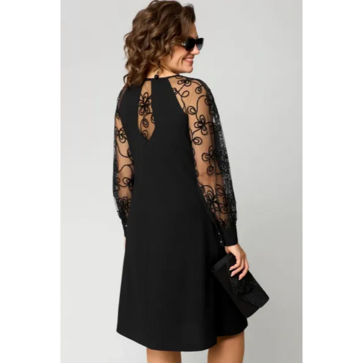 Elara™ - Plus Size Elegant Lace Dress