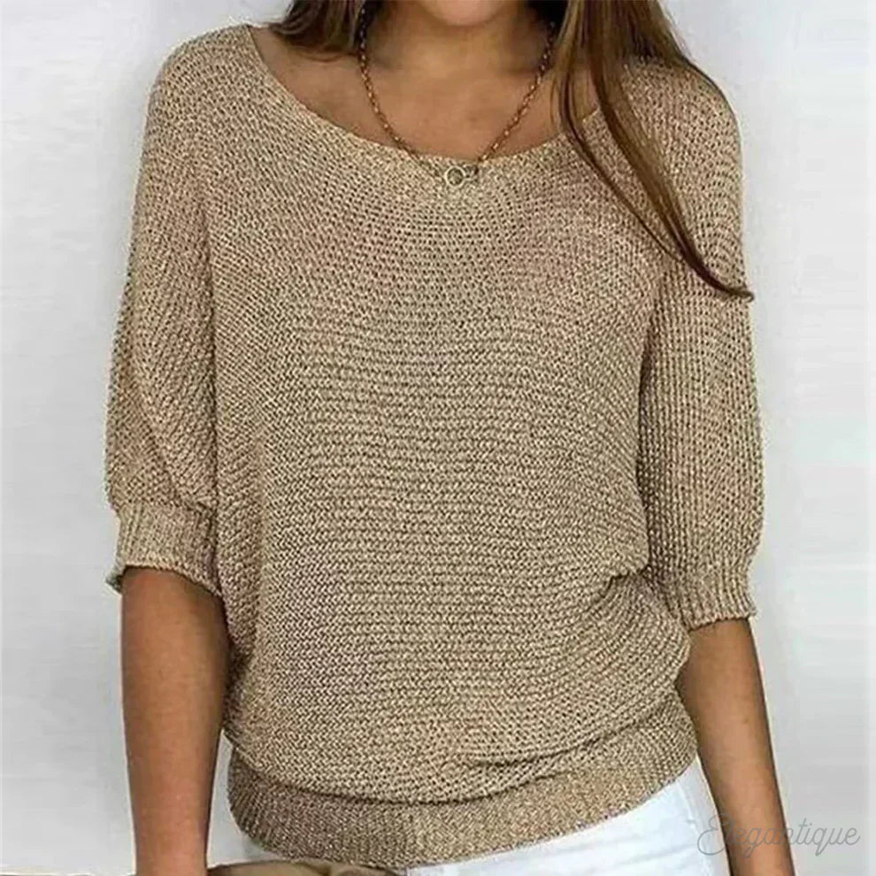 Georgia™ - Relaxed Knit Top