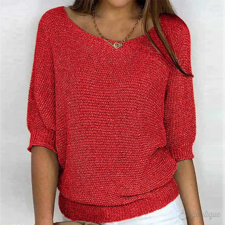 Georgia™ - Relaxed Knit Top