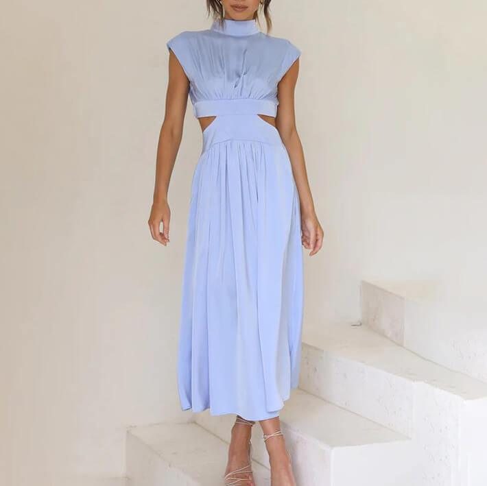 Diana™ - Elegant Pleated Dress